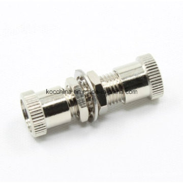 SMA Simplex Metal Fiber Optic Adapter